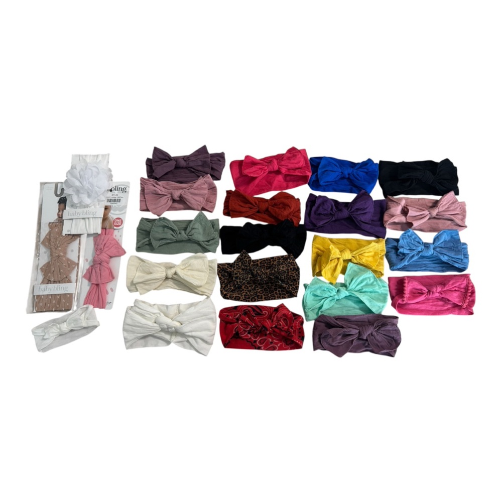 Lot of 22 Baby Bling Headbands - New with tags to Play